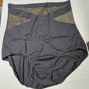 Cacique Shape Ultra High-Waist Brief 22/24 Black  Contour Tummy